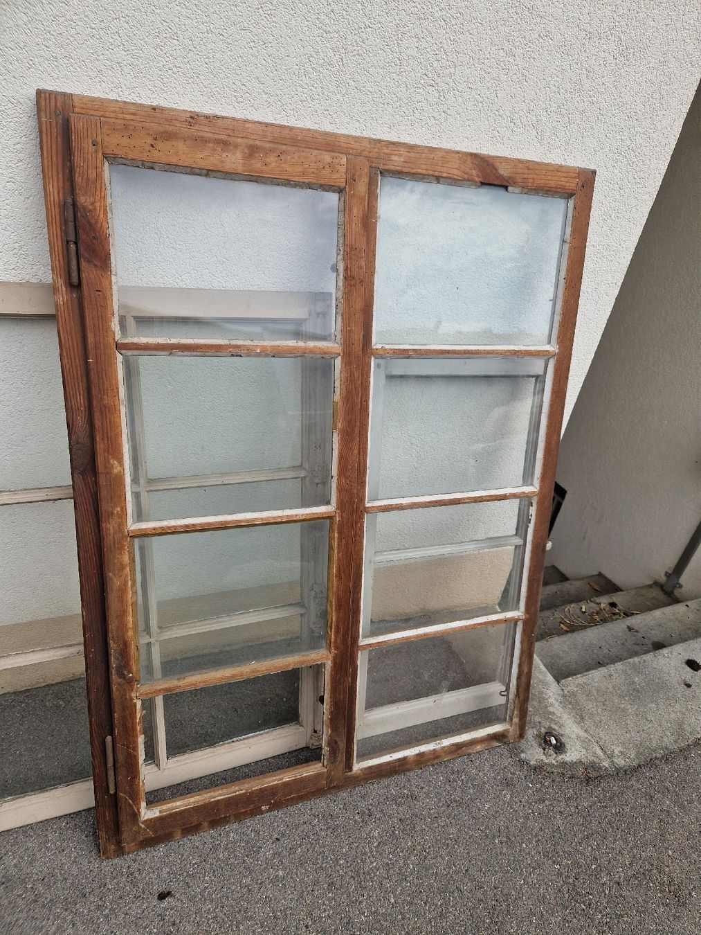 Alle Dekorationen: Altes Holzfenster mit Griff Mass 97x130 cm – Gebraucht aus Mörigen von Clio111 5