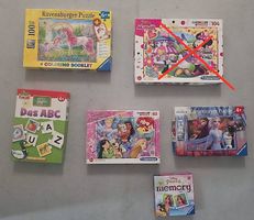 Puzzle, Memory, ABC Spiel