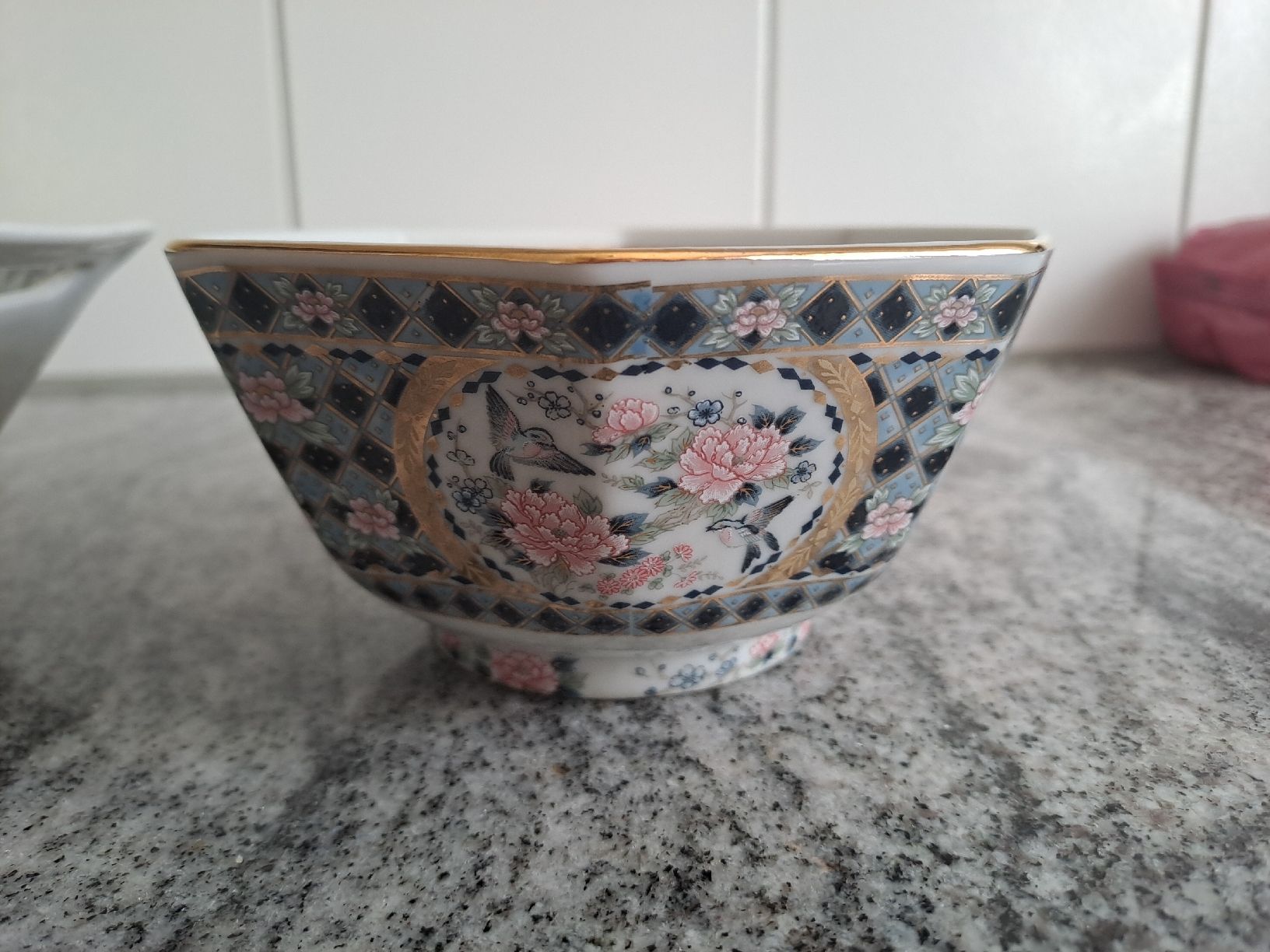 Schalen: Schale mit Blumen und Vögeln, 2-teilig – Gebraucht aus Rickenbach LU von bishiida 5