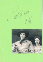 Patricia Neal 1926-2010 Autogramm signiert Karte 10x15cm