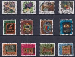J66) Pro Patria 1981- 1986 und 1987, ET Vollstempel