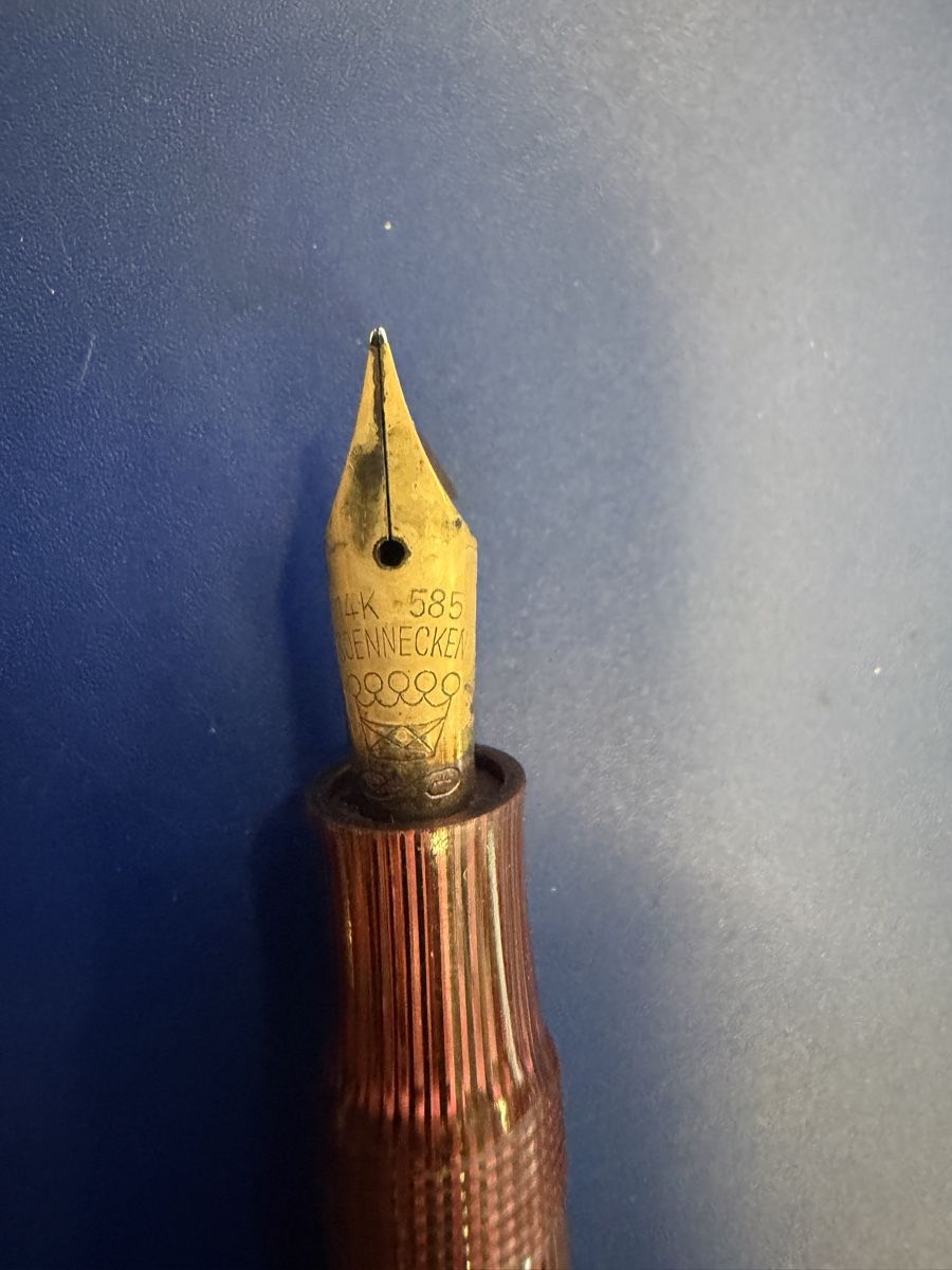 Penna & Evidenziatori: Füllfederhalter Soennecken Superior 14K Goldfeder – Usato da Strengelbach venduto da RaenAntikDesign