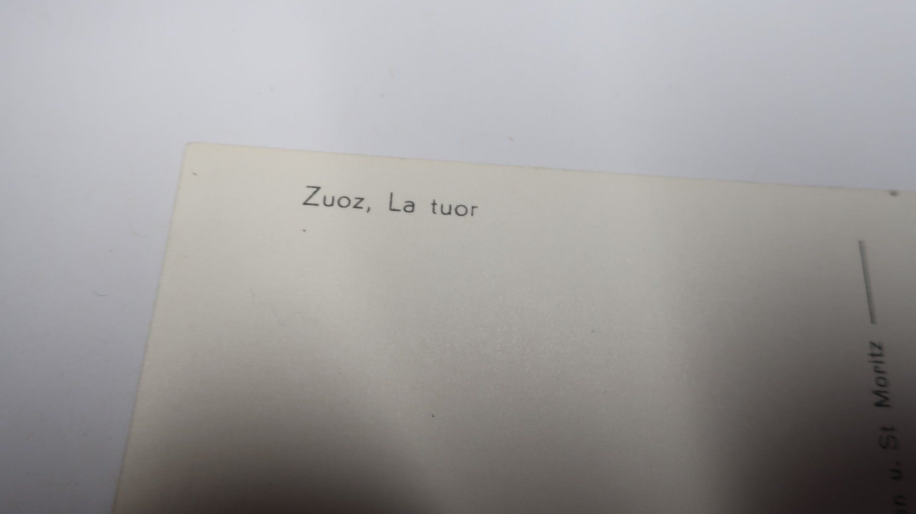 Cartoline postali: Zuoz La Tuor – Usato da Cormoret venduto da Pascalll2001 3