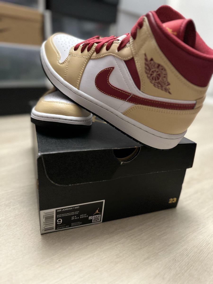 Jordan Scarpe da uomo: Air Jordan 1 mid  : Neu und Original DS – Nuovo e nell'imballaggio originale da Trimmis venduto da Subburbia 1