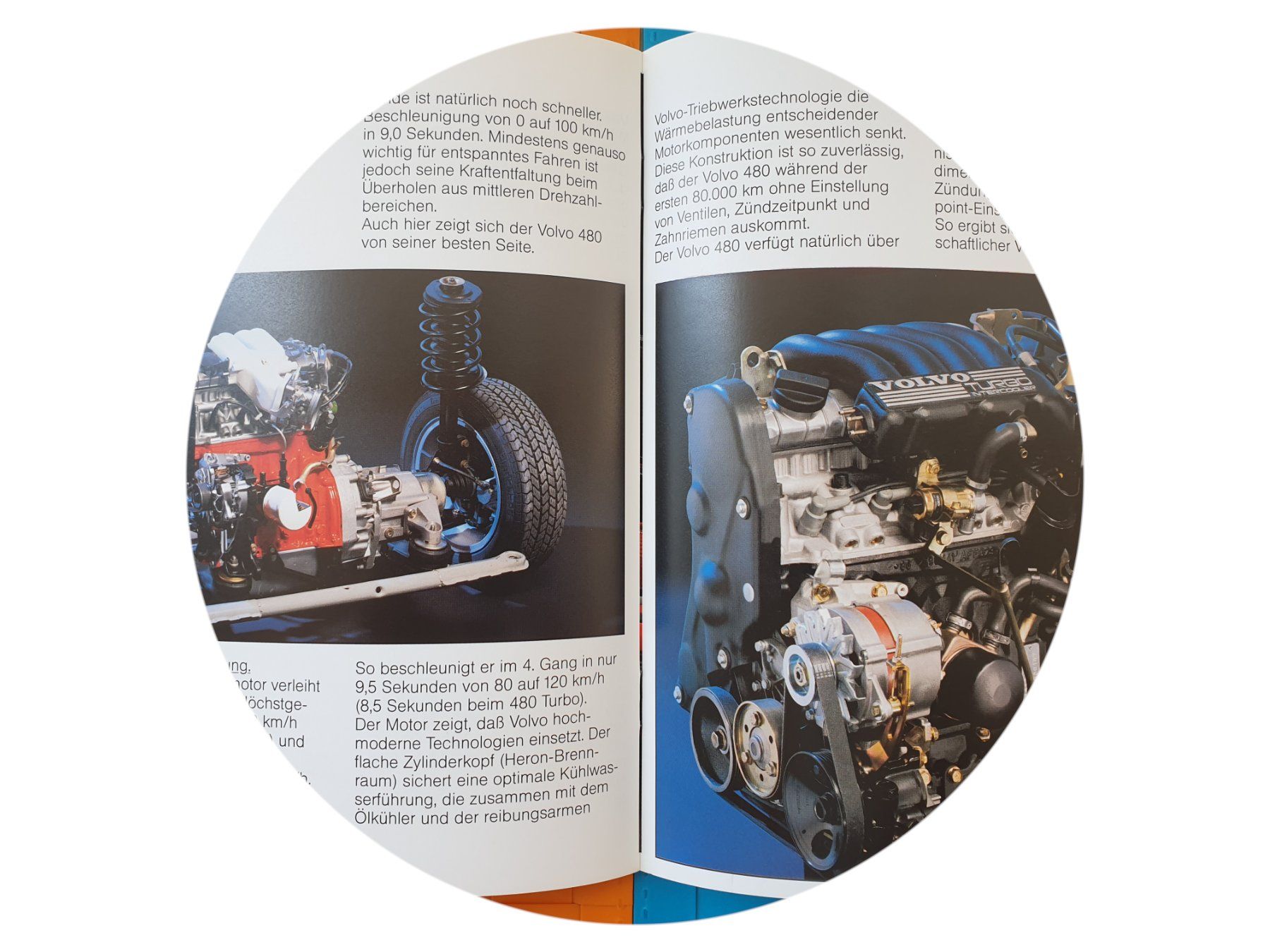 Zeitschriften & Magazine: VOLVO 480 1989 - Prospekt / Katalog – Neu (gemäss Beschreibung) aus Viganello von CARLiteratur 5
