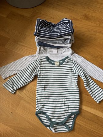 Bodys Baby langarm 74/80