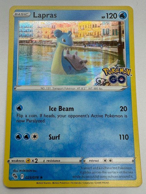 Pokémon Carte collezionabili: Lapras - Holo EN – Nuovo (secondo la descrizione) da Nussbaumen AG venduto da Pika-Shop