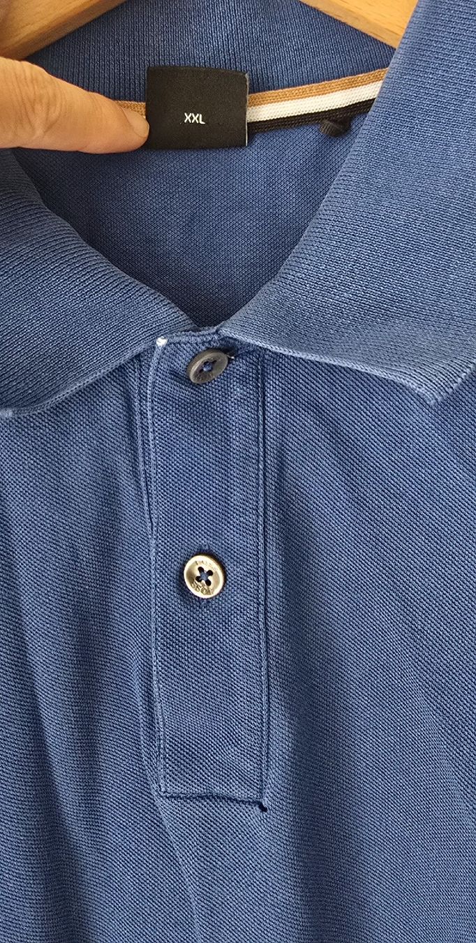 Hugo Boss Magliette Polo: POLO BOSS bleu taille XXL – Usato da Genève venduto da MariaS2 3