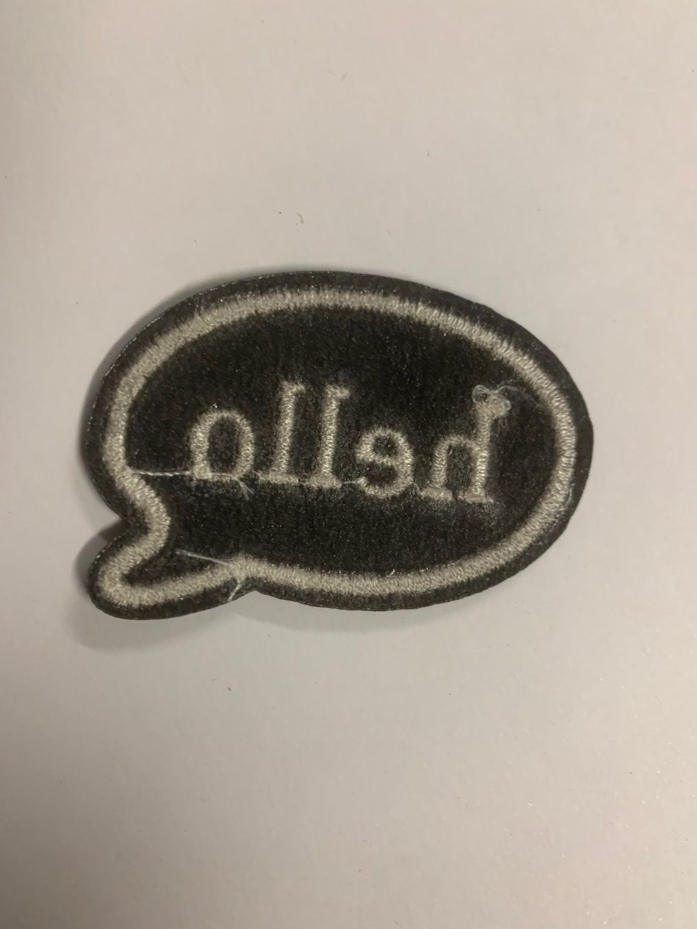 Patches: Hallo Bügelbild, Badge, Aufngäher – Neu und originalverpackt aus Ostermundigen von Mcone 2