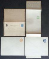 DANMARK: 4 entiers postaux *, des années 1888 à 1920