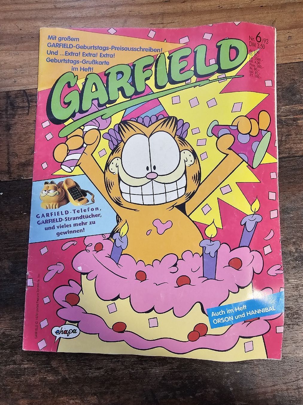 Comics: Garfield Comic Hefte 90er Vintage – Gebraucht aus Eiken von Geli_212 2