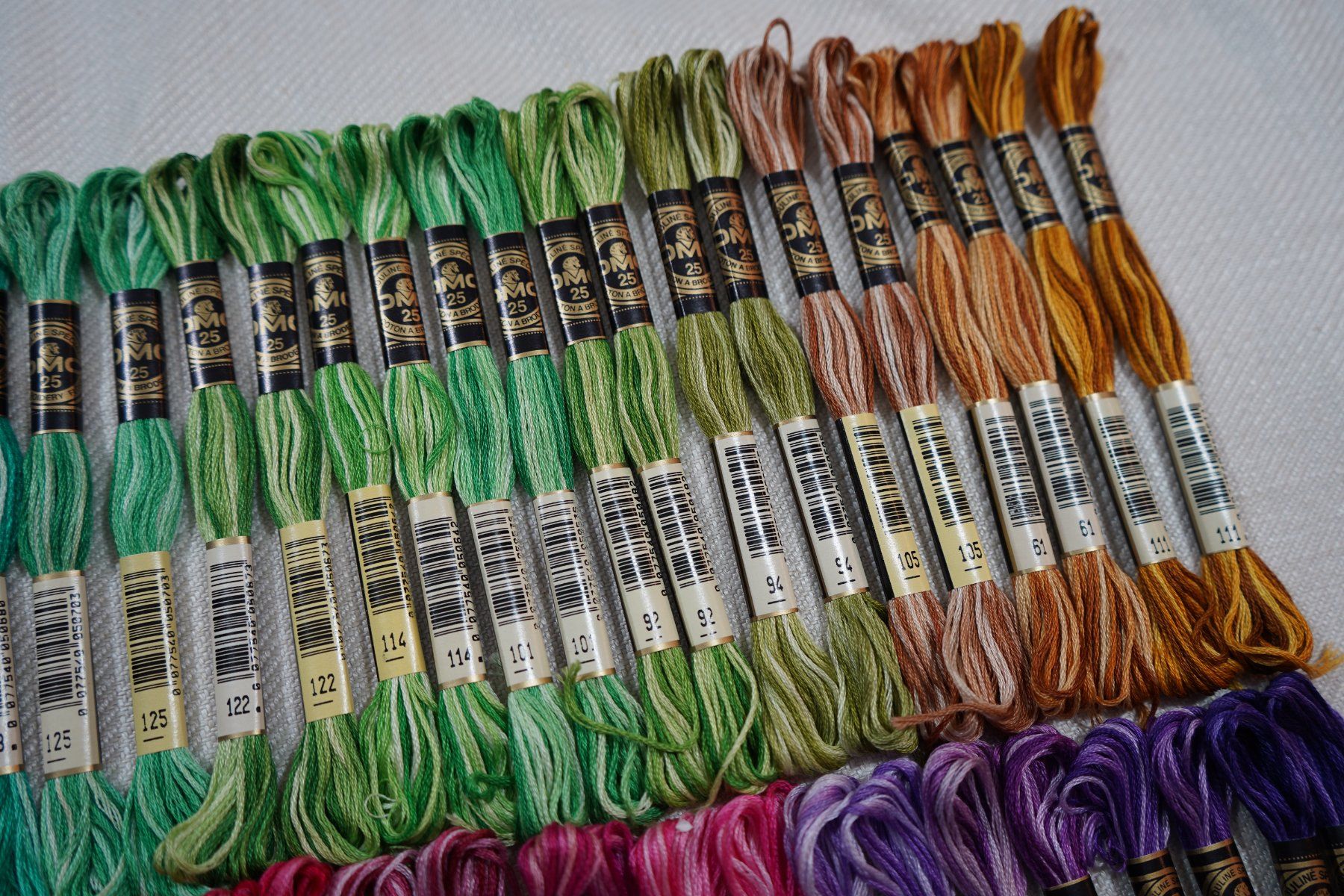 Kordeln & Faden: 60 DMC Mouliné Spécial Multicolor Art 117 - LOSB8 – Neu und originalverpackt aus Mels von DACRI 6