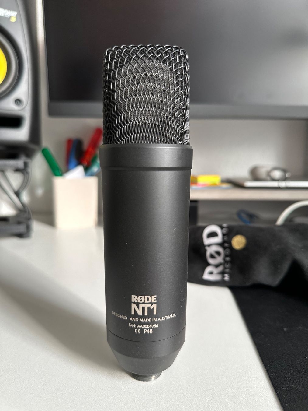 Røde Microfoni: RODE NT1 mit popfilter und spinne – Usato da Reiden venduto da Crick 2