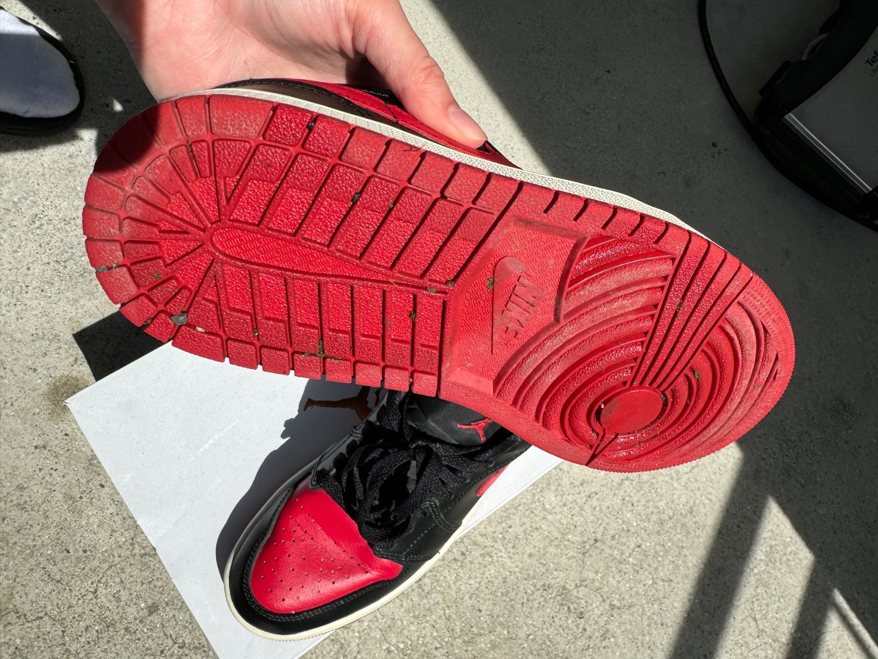 Jordan Scarpe da uomo: Air Jordan 1 low – Usato da Rickenbach b. Wil venduto da rvi_k7zb 2