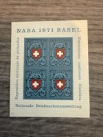 NABA Basel 1971 - Briefmarken Ausstellung - Selten!
