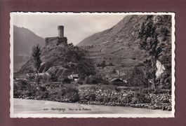 MARTIGNY - Tour de la Bâtiaz - 1942