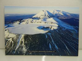 Neuseeland Postkarte Mt. Tongariro, Ngauruhoe & Ruapehu