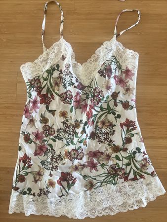 INTISSIMI Chemise nuisette fleurie  taille S/M 