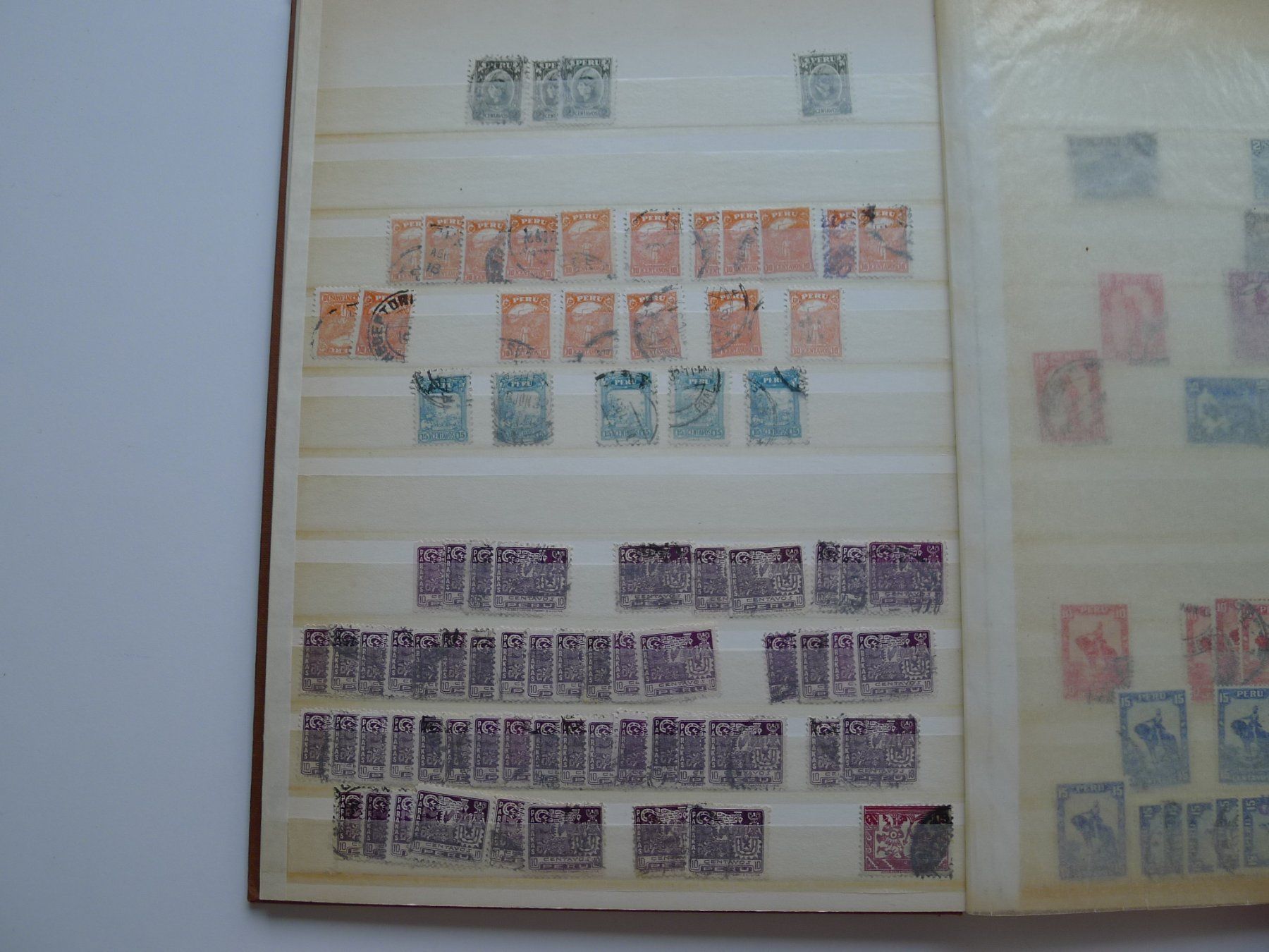 Tutti i francobolli: ein Album mit Briefmarken von Peru – Usato da Dagmersellen venduto da q1w2e3r4 4