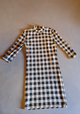 Kleid mit Karomuster von ONLY, Grösse XS, neuwertig