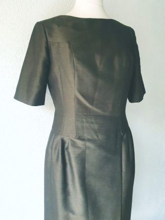 KLEID DRESS OLIV PLUTINA S 36  SEIDE top zu BLAZER JACKE