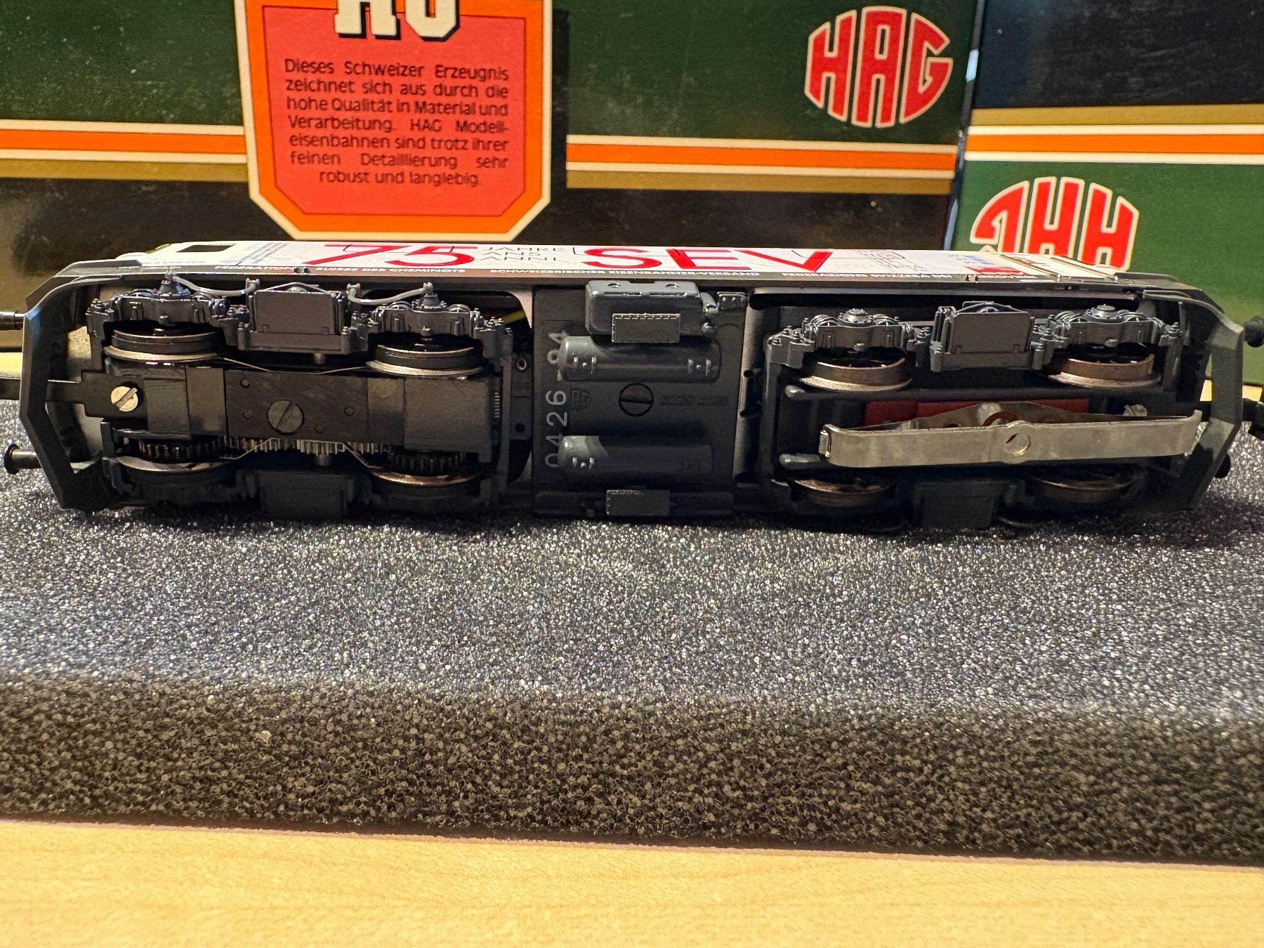 Hag Modellini di ferrovie: Hag 088 420 SEV !!Lire le descriptif !! – Nuovo e nell'imballaggio originale da Corcelles Payerne venduto da Pierre66 3