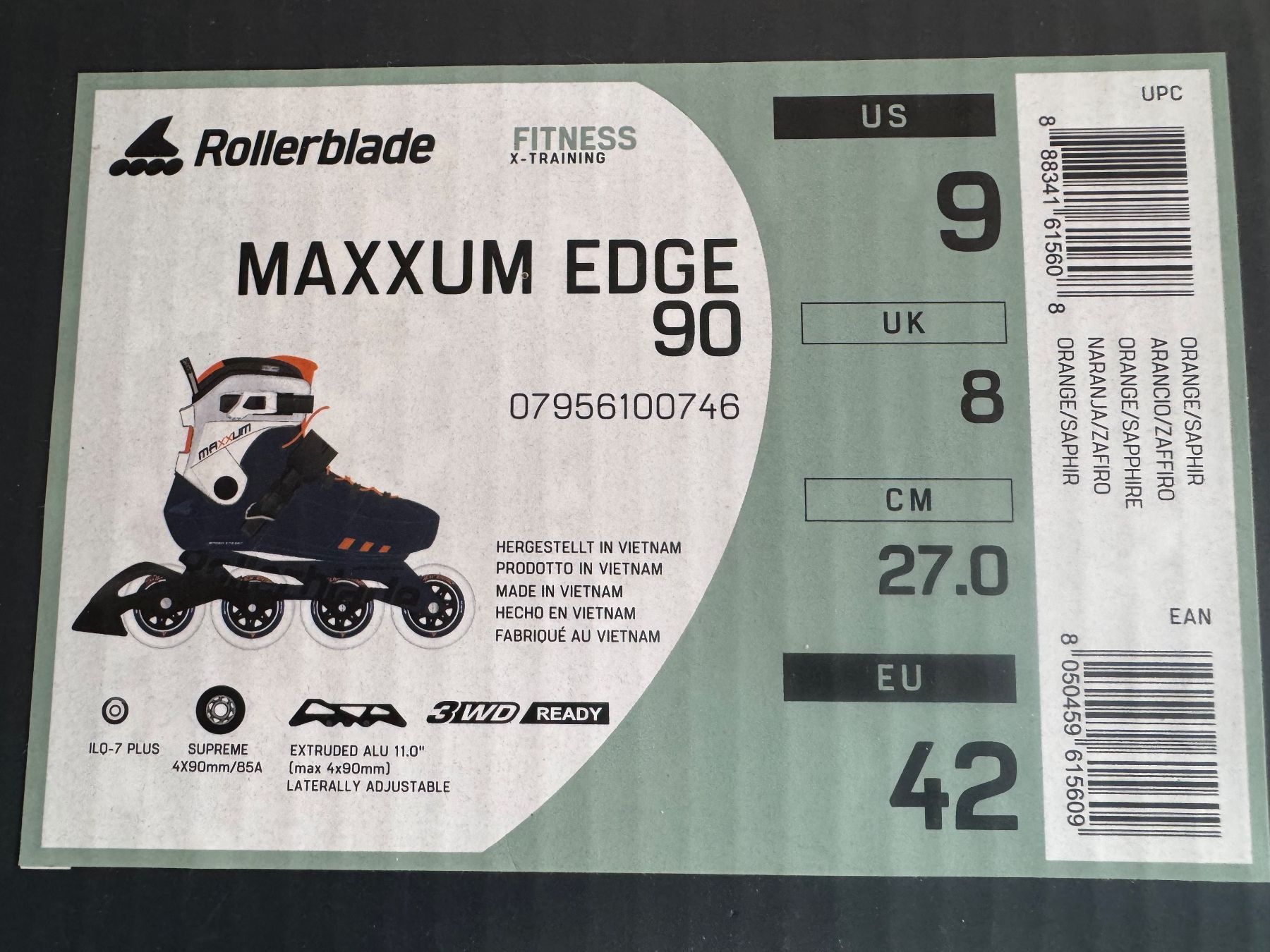 Patins à roul. & inline: Rollerblade Skates Maxxum Edge 90 – D'occasion à Reichenburg par rhe74 5