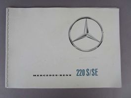 Mercedes 220S/SE Prospekt