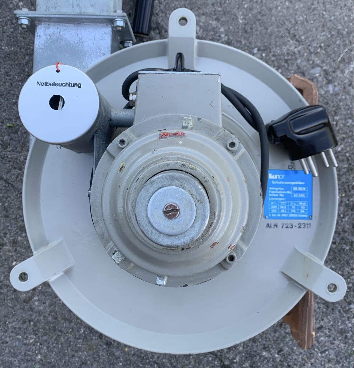 Ventilatori: Ventilator aus ASU der CH Armee – Usato da Goldingen venduto da Bergler012 4