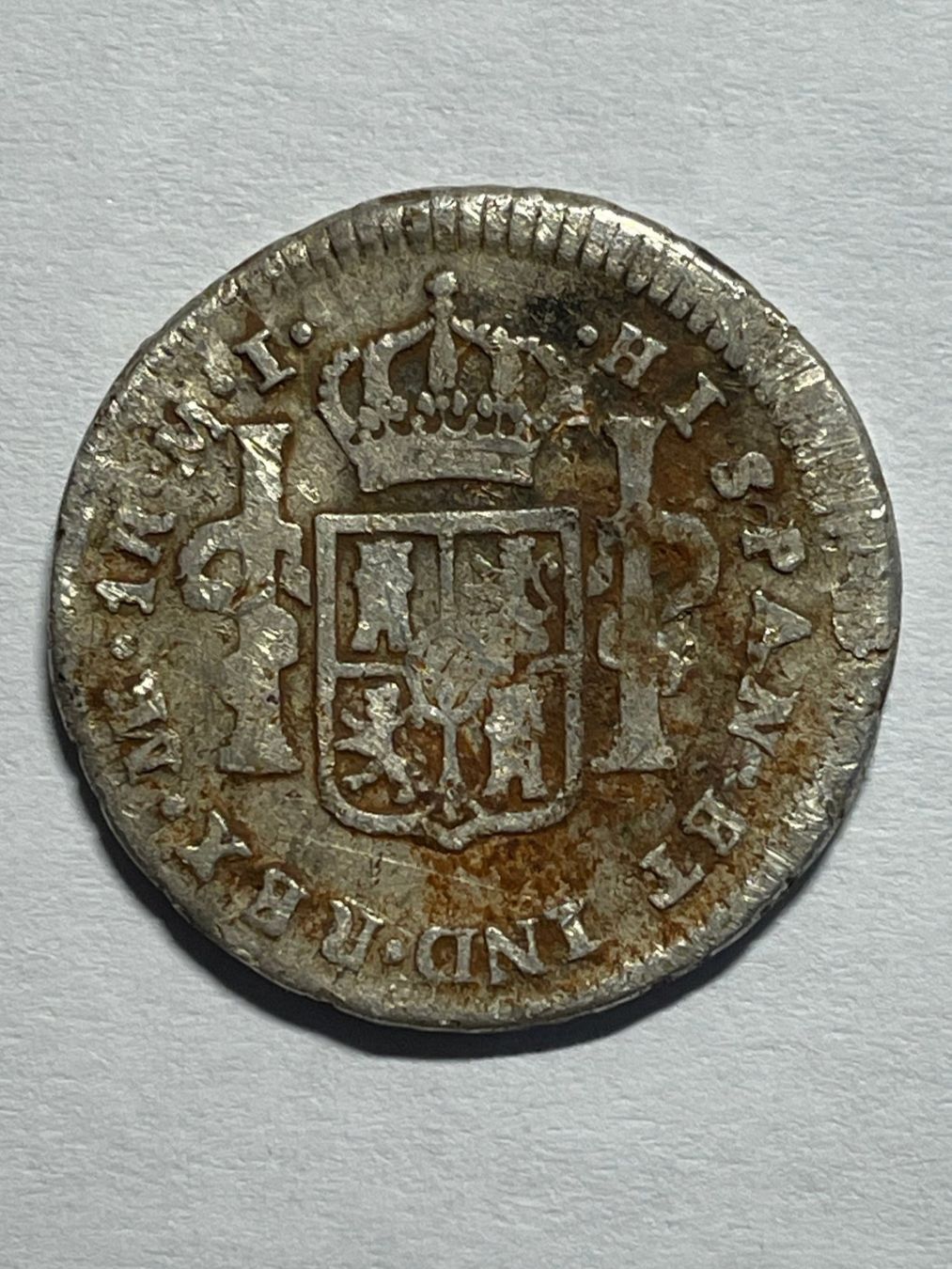 Tutti le monete: (24) Spanien - 1 Real 1782 Carlos III – Usato da Aesch BL venduto da masmusgo 1