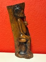 Afrikanische Holzskulptur, Handarbeit, Top Zustand!