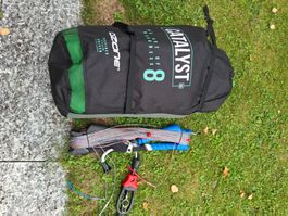 Tubekite Ozone Catalyst V3 8m inkl. Bar und Pumpe