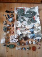 grosse Mineraliensammlung Kristalle Edelsteine