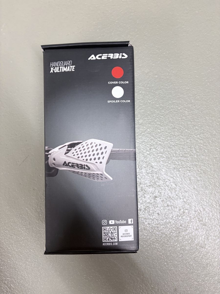 Acerbis Tutti i ricambio per moto: Acerbis Handguards X-Ultimate rot/weiss neu – Nuovo e nell'imballaggio originale da Zürich venduto da Granitus250 3