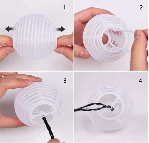 Lampes: 30 intelligente LED Laternen wasserdicht – Neuf (Voir description) à Thun par nuonuoshop 4