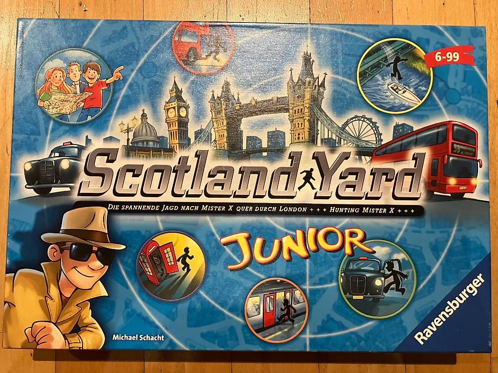 Jeux: Scotland yard junior – D'occasion à Meride par Alain0..
