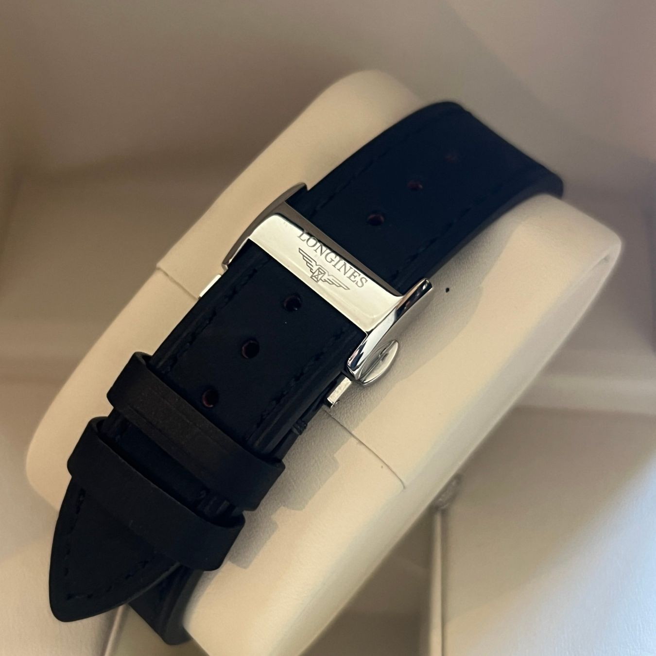Longines Orologi: Longines Record Automatic Date L2.820.4.11.6 – Usato da Carouge GE venduto da Watchaser 5