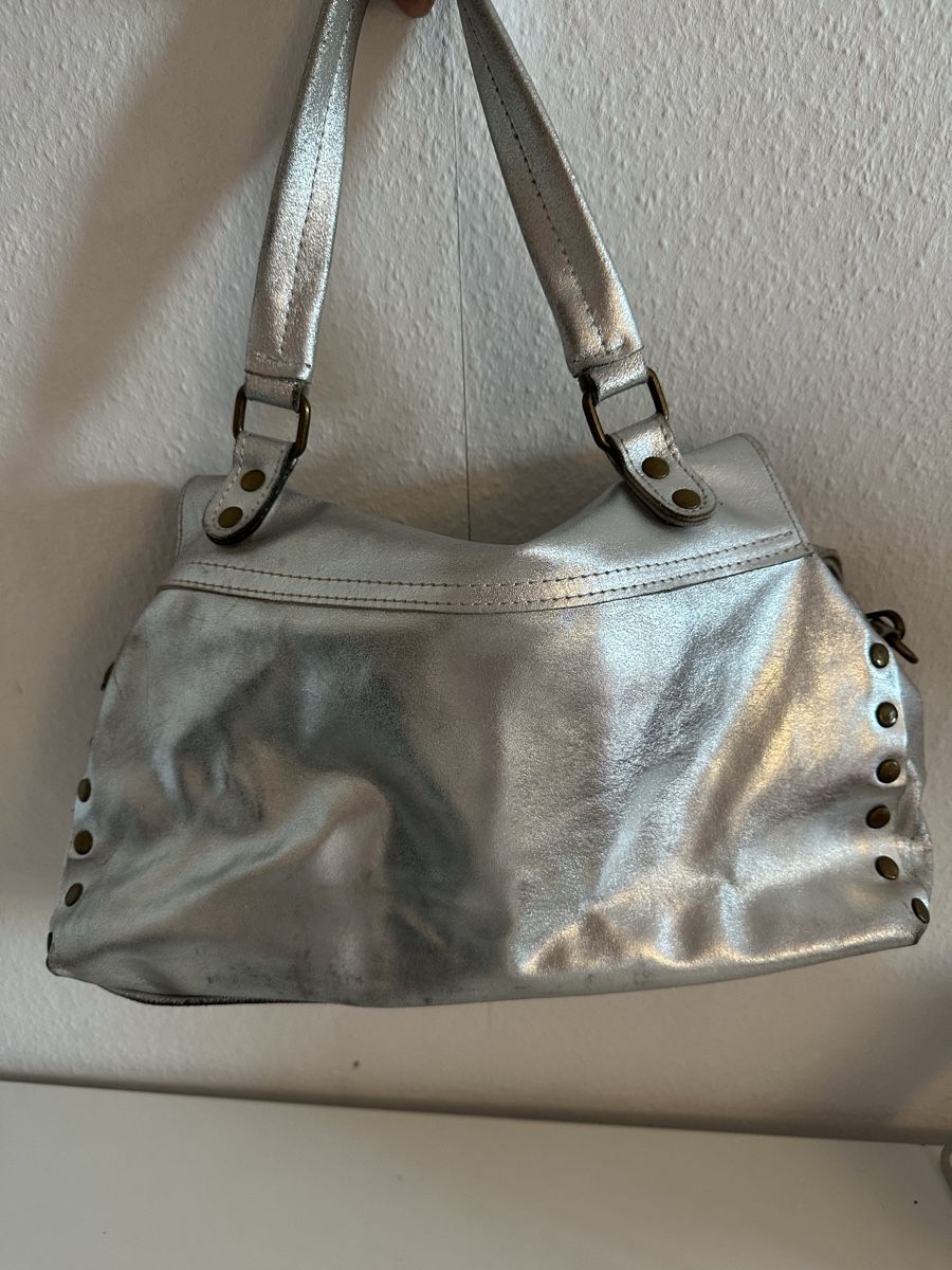 Borse da donna: Tasche Leder Silber Made in Italy  – Usato da Uhwiesen venduto da lea_w8k5 1