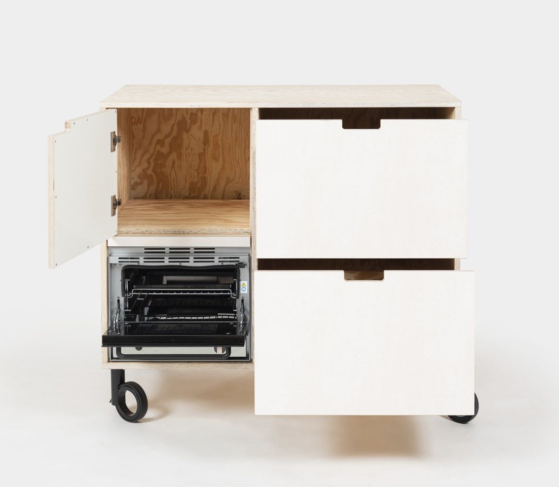 Cucine complete: TinyKüche Nomad – Nuovo (secondo la descrizione) da Basel venduto da WoodAndLuxuryGmbH 3