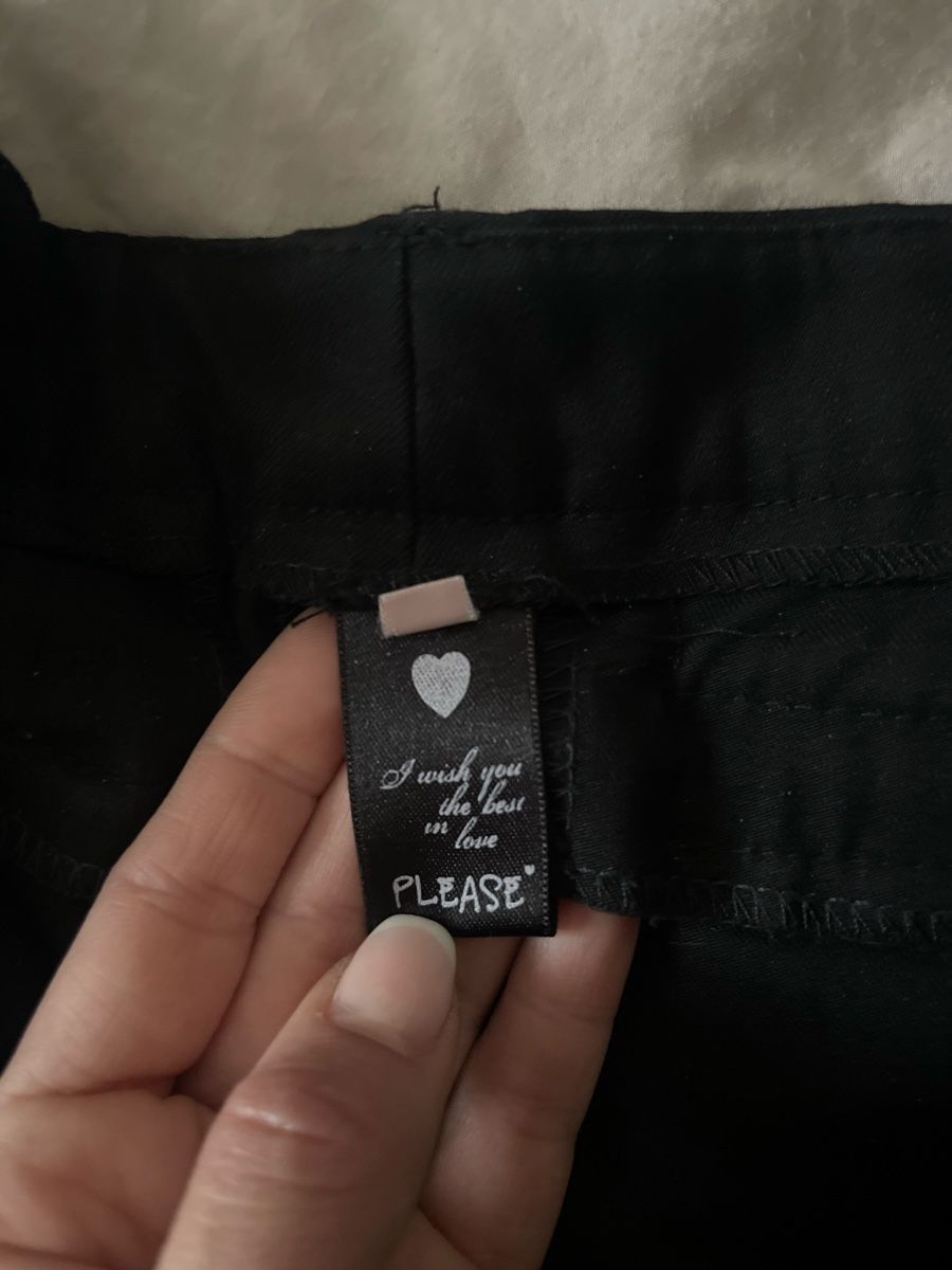 Please Jeans Pantaloni: Hose Schwarz – Usato da Basel venduto da Mimolinatag 1