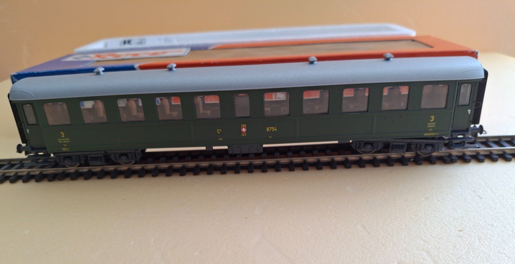 Roco Modelleisenbahnen: Personenwagen – Neu und originalverpackt aus Dübendorf von Armin414