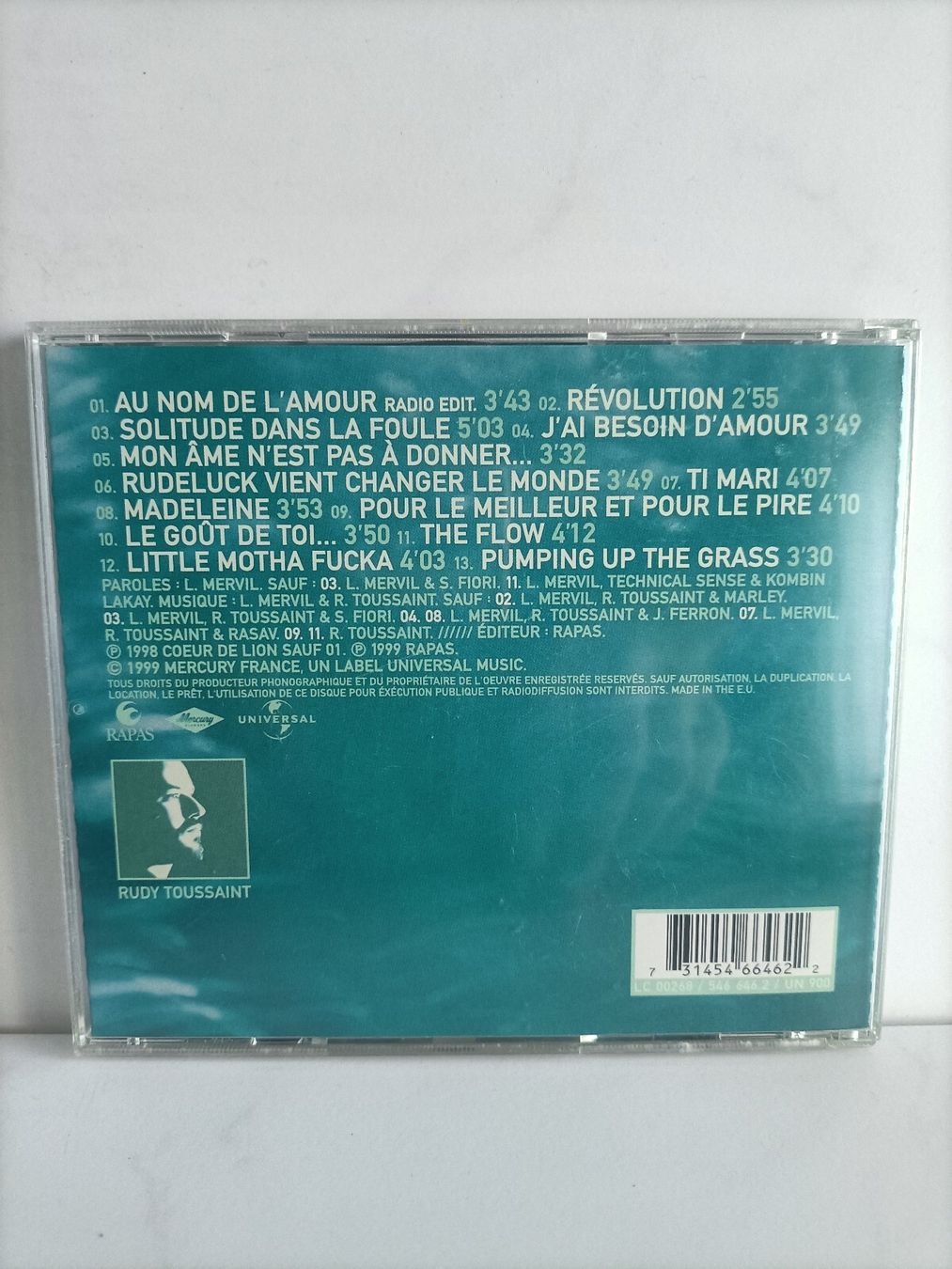 CDs: CD RudeLuck / Lucknerson 'Luck' Mervil / 1993 – Gebraucht aus crans montana von AB3963 1