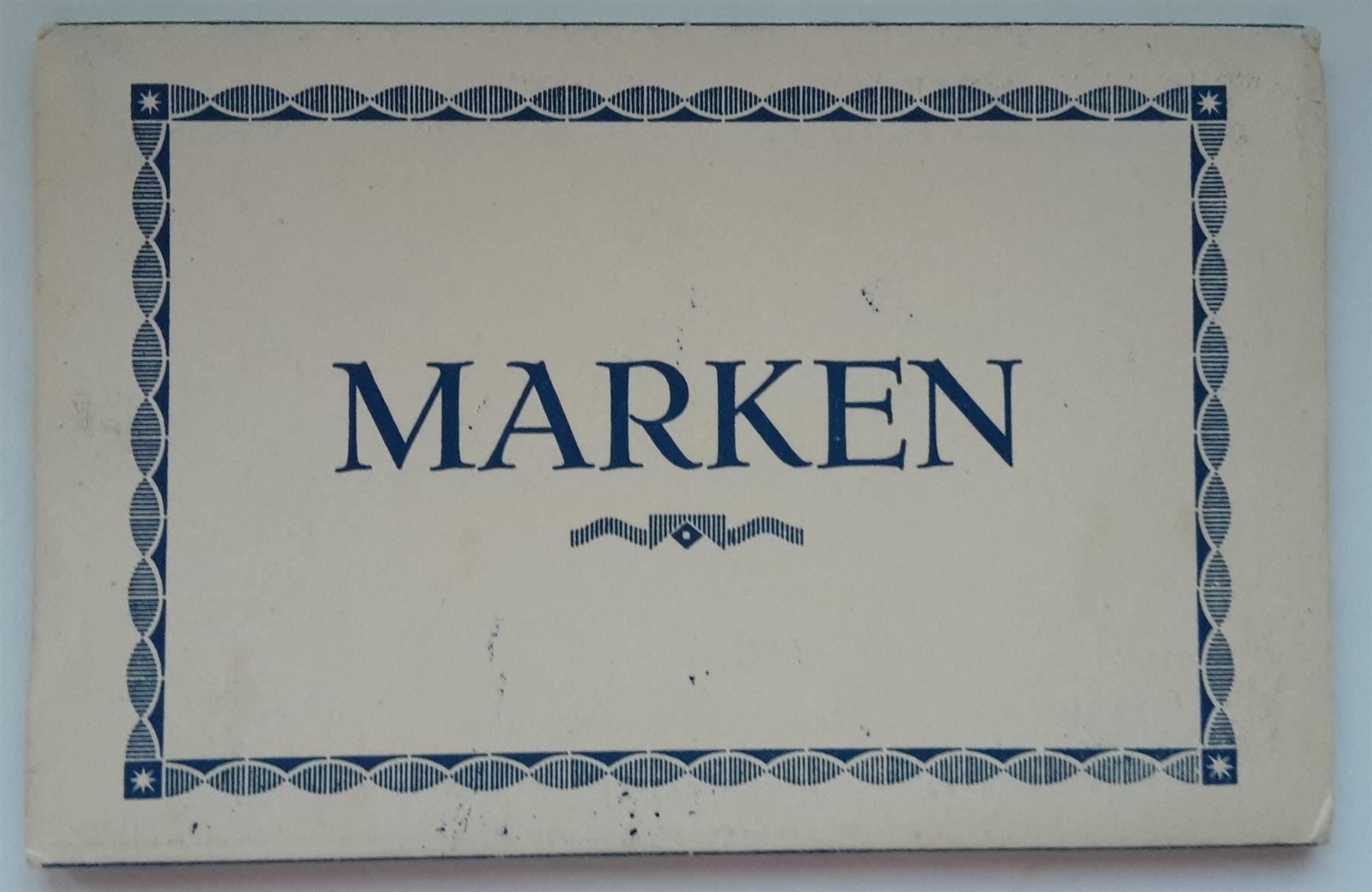 Cartoline postali: Leporello "Marken", Holland – Usato da Romanshorn venduto da Octa27