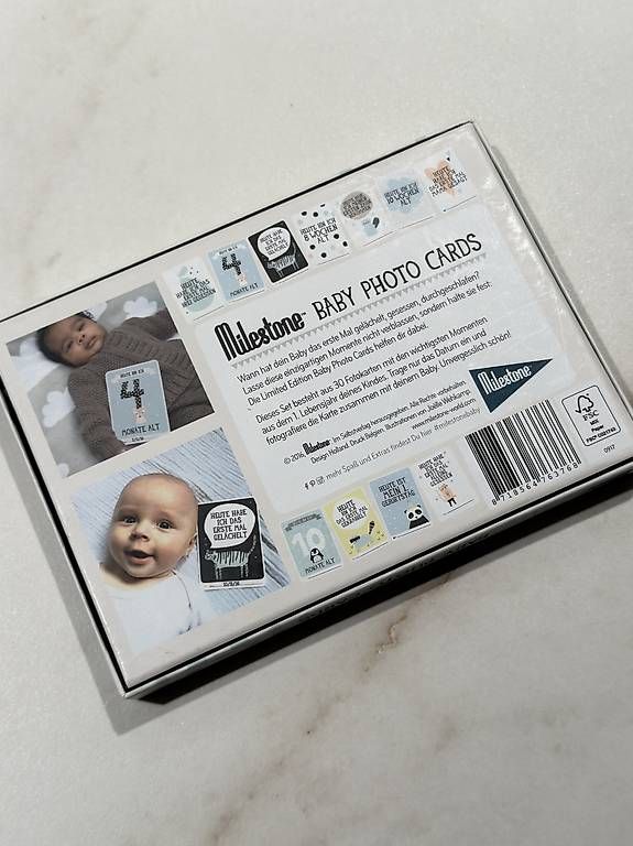 Cartoline: Meilensteinkarten Baby – Usato da Thun venduto da MelAaare 1