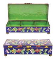 Beautiful Cloisonné Box, China