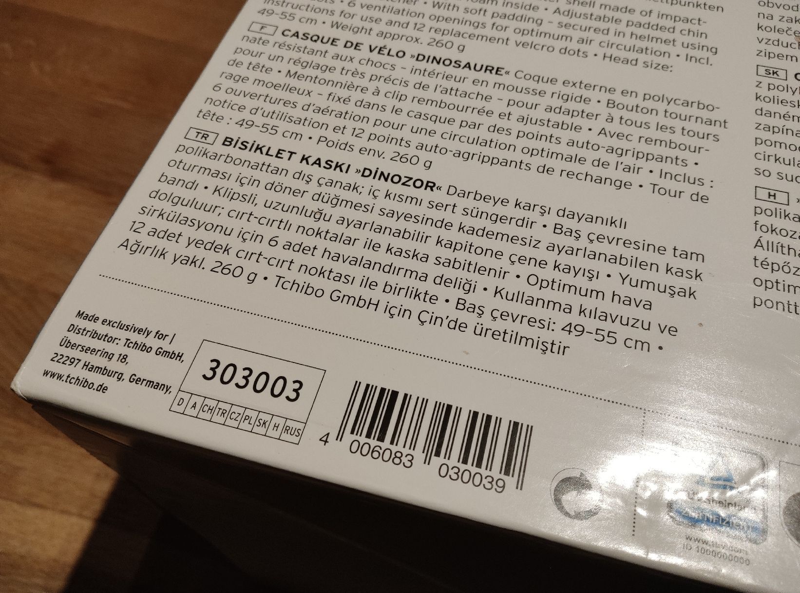 Caschi: Kinder-Velohelm "Dinosaurier" - neu und originalverpackt – Nuovo e nell'imballaggio originale da Zofingen venduto da Justice79 4