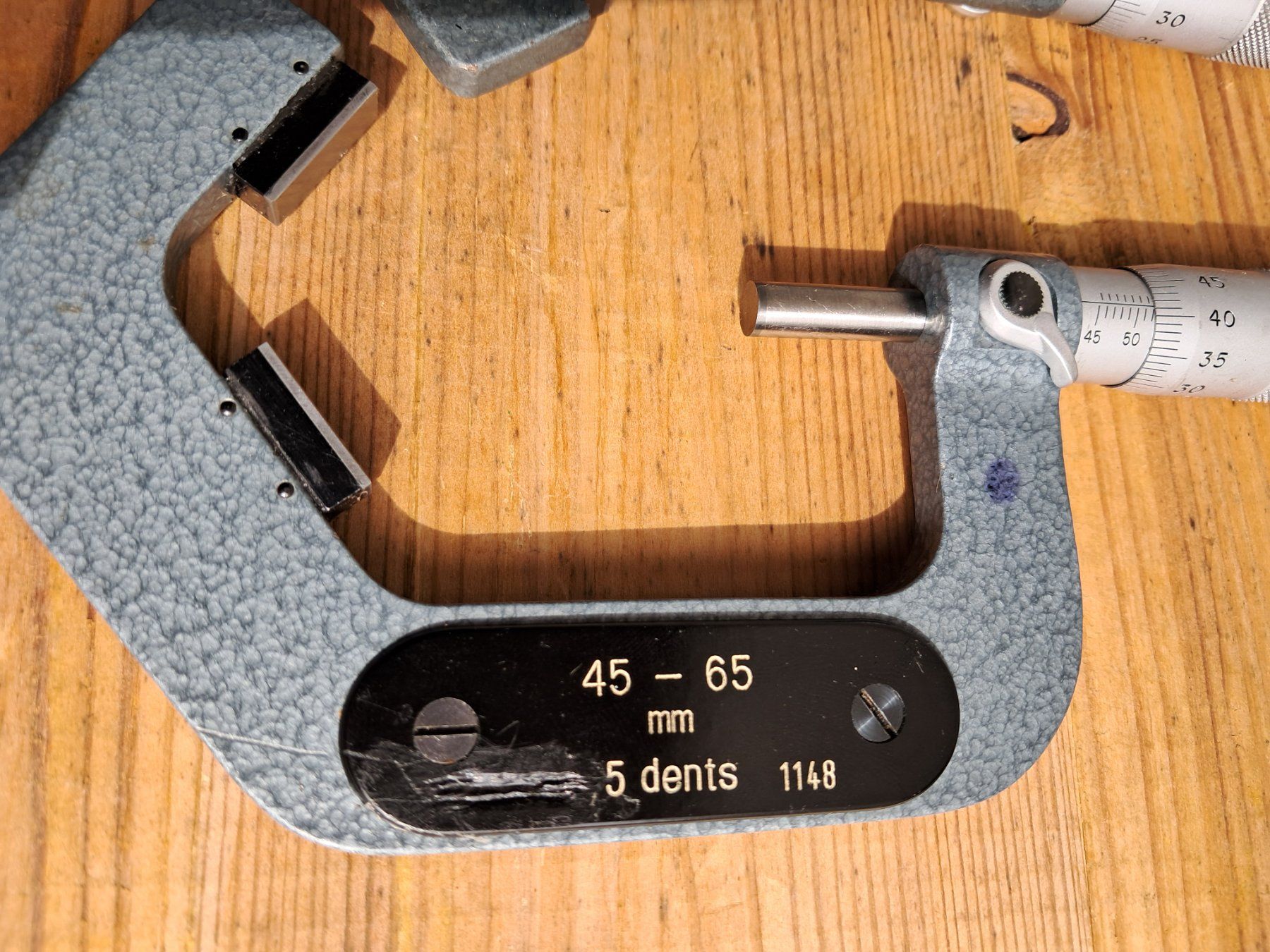 Mitutoyo Tutti gli attrezzi: Micrometre mitutoyo – Usato da moutier venduto da Dupont50 1