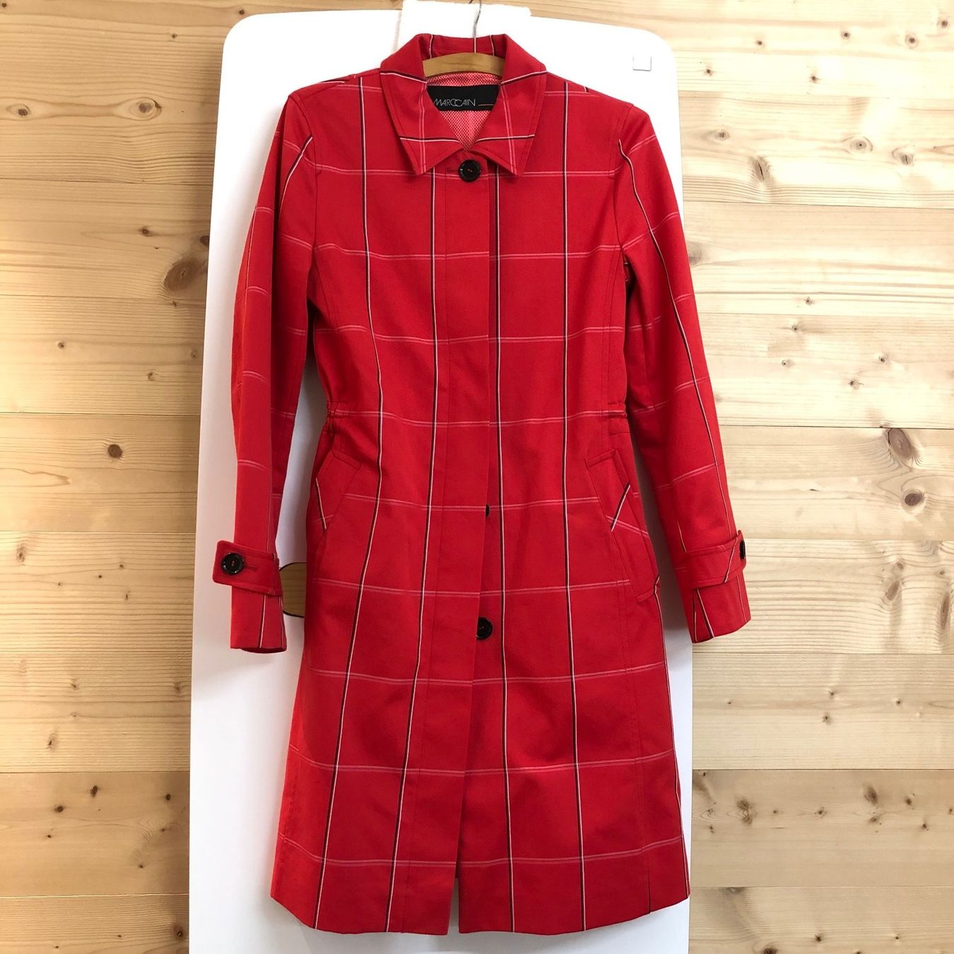 Marc Cain Mäntel: Mantel Marccain Baumwolle rot Size N2 – Neu (gemäss Beschreibung) aus Romanshorn von sus_6k72 1