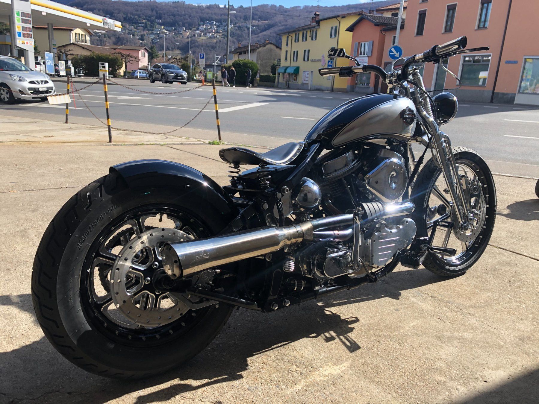 Harley-Davidson Chopper: Harley Softail "Panhead" – Usato da Vacallo venduto da mvtony 3