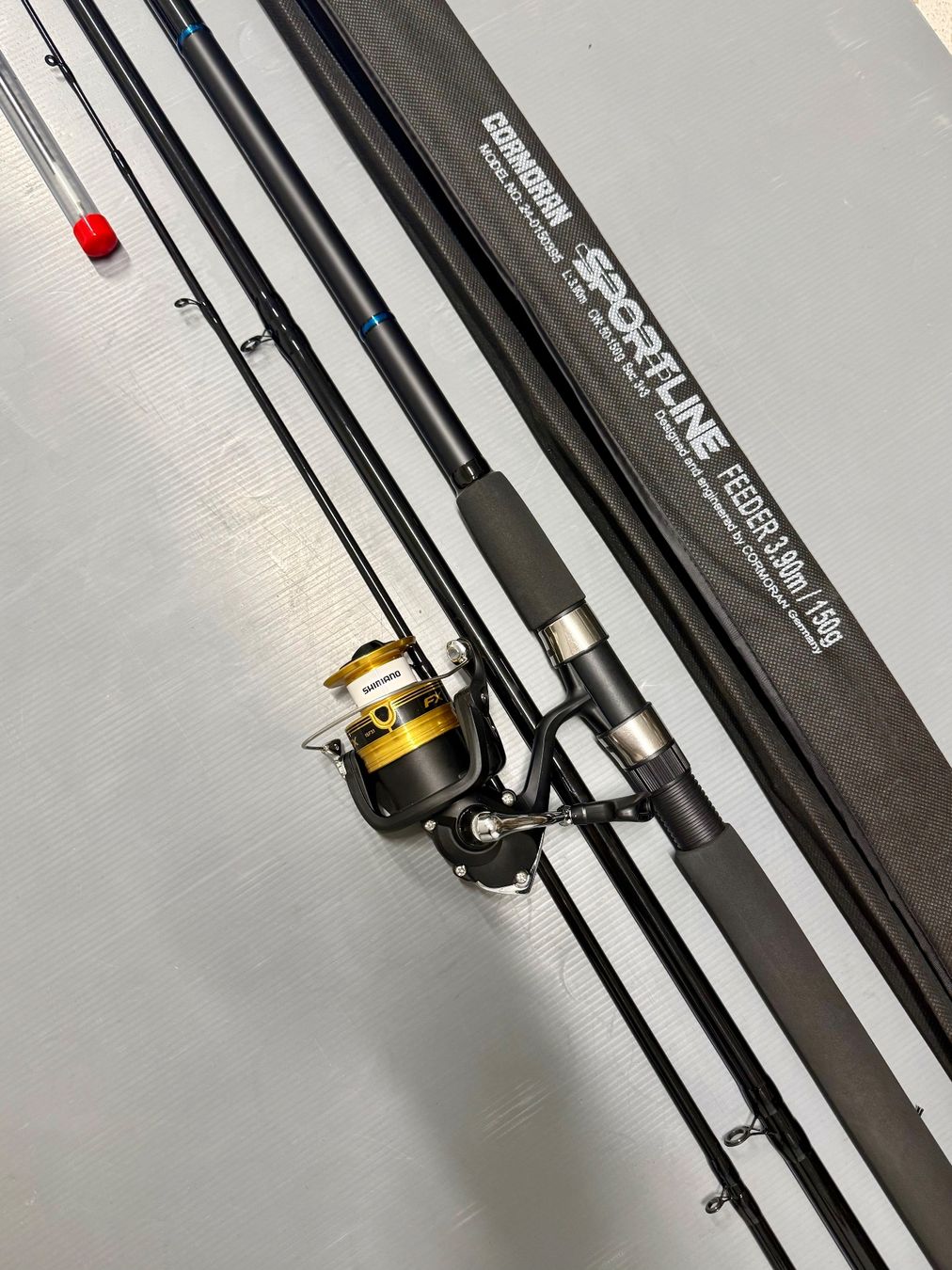 Canne da pesca: Feederrute Combo 3.90m – Nuovo e nell'imballaggio originale da Trimbach venduto da duri..